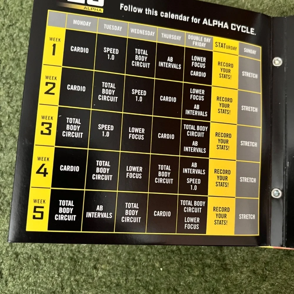 Focus T25 Get It Done DVD Set Alpha Beta 9 DVD Disc Set Exercise Cardio Fitness - Picture 15 of 15